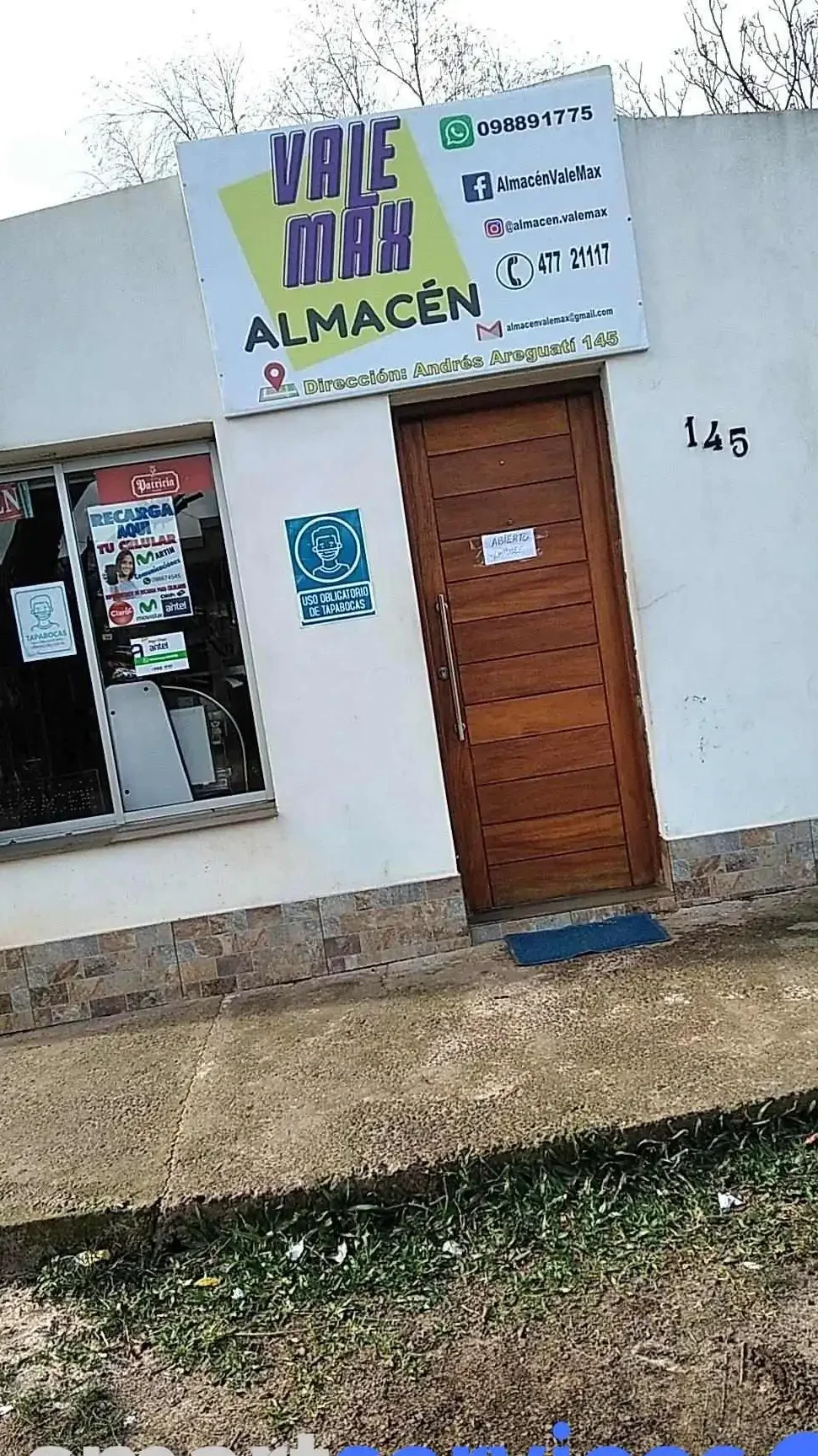 Almacén ValeMax 1 almacen