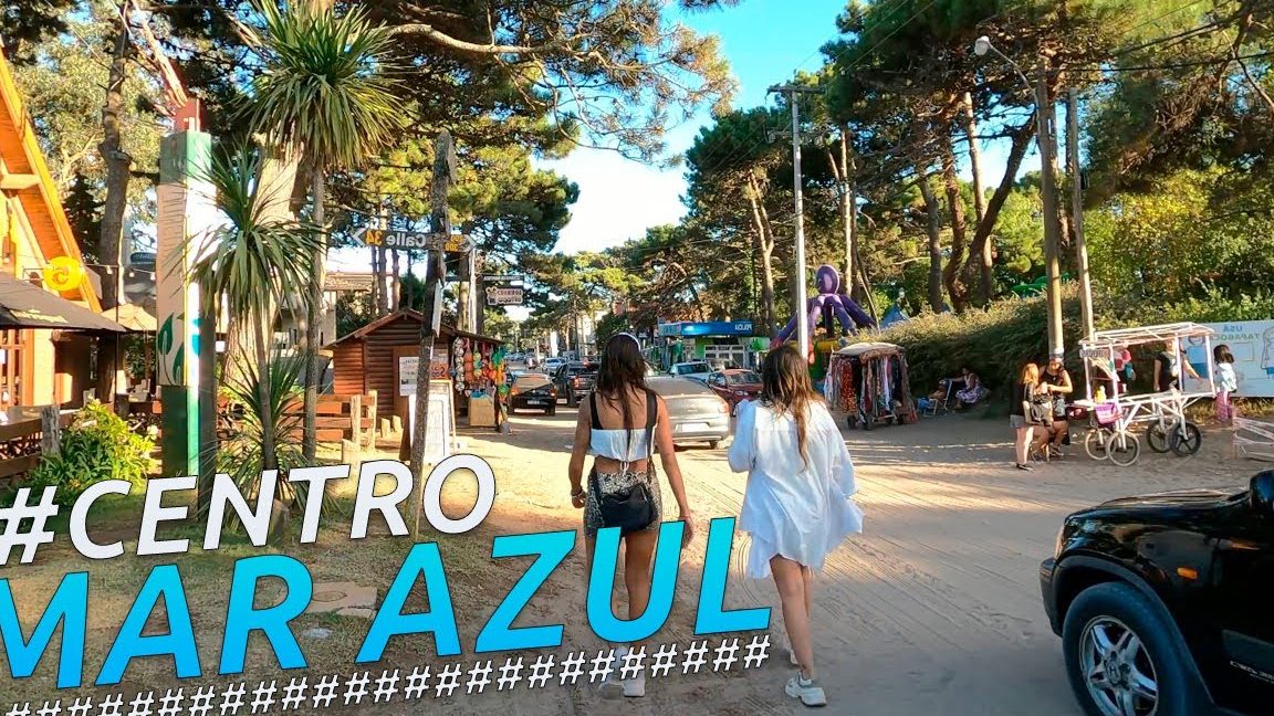 mar azul